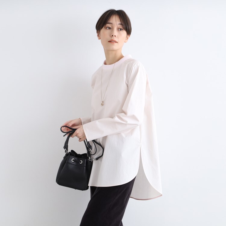日本製】Tシャツライク クリーンブラウス（シャツ・ブラウス