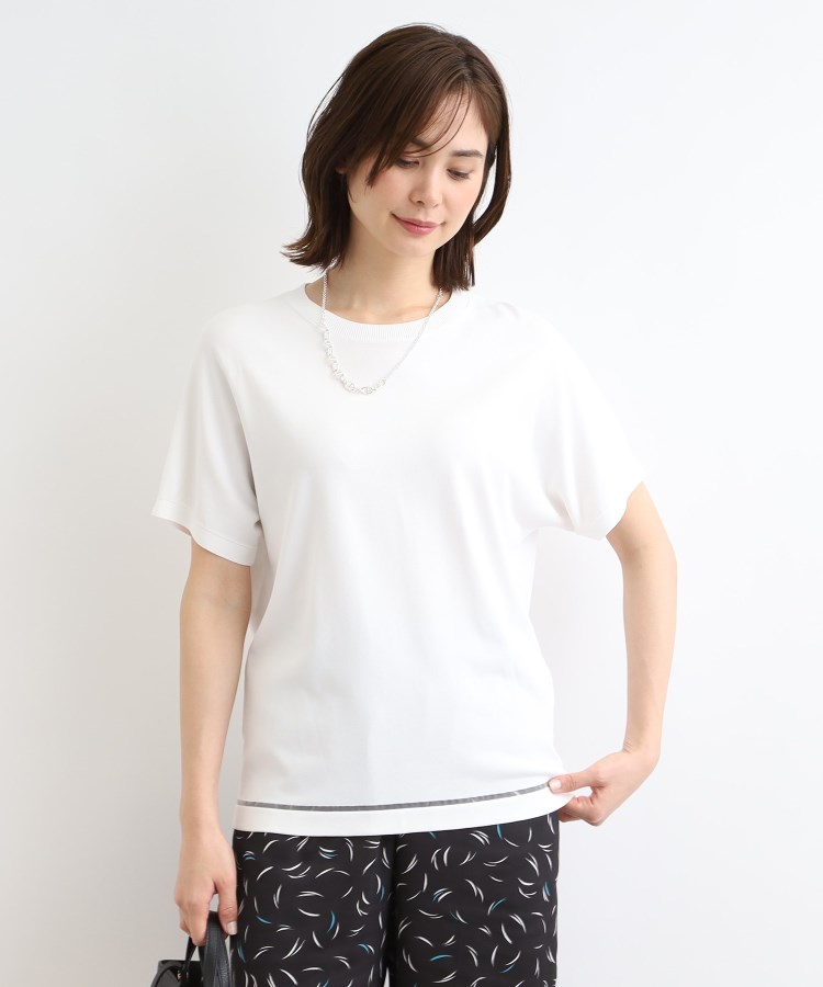 インディヴィ(INDIVI)の【洗える／サマーニット】Tシャツライクニット31