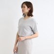 インディヴィ(INDIVI)の【洗える／ラメ】Vネックガーター編みニット8