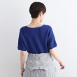 インディヴィ(INDIVI)の【洗える／ラメ】Vネックガーター編みニット29