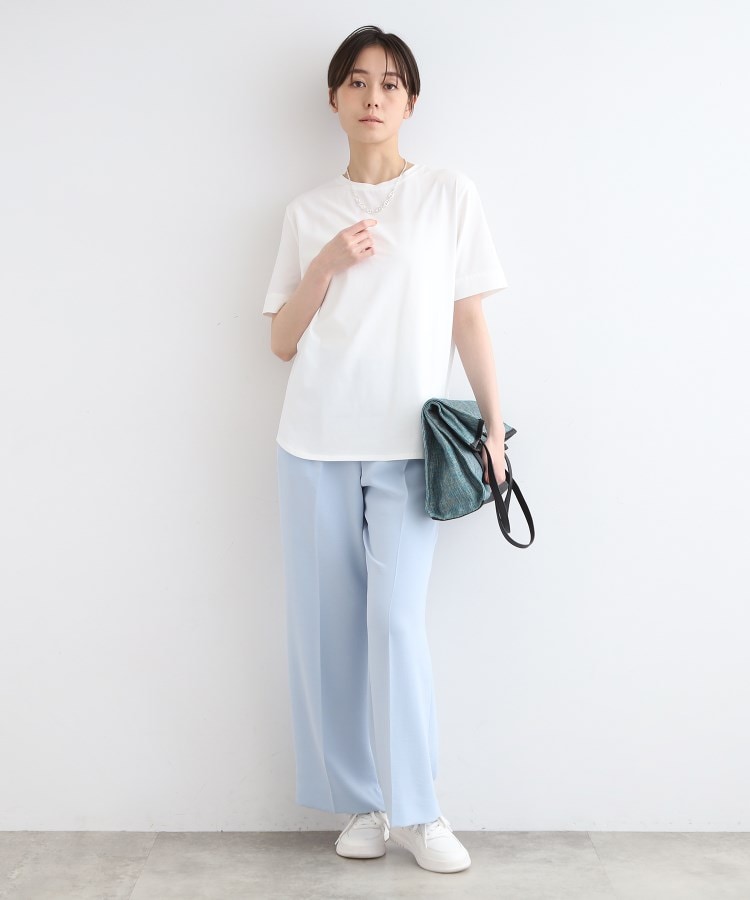 洗える】大人きれいめデザインTシャツ（Tシャツ） | INDIVI