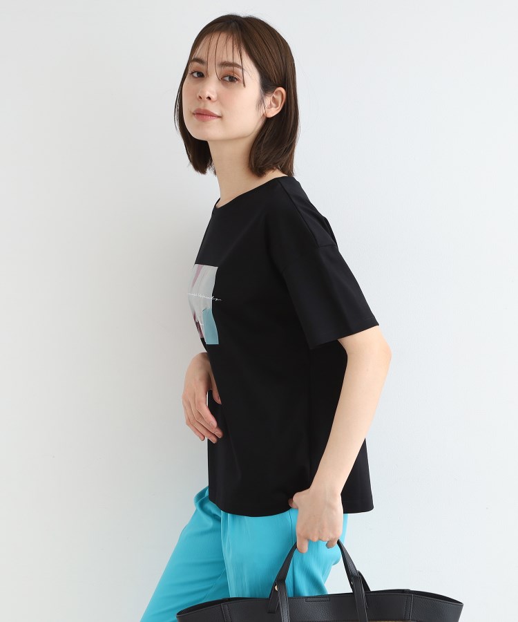 インディヴィ(INDIVI)の【洗える／コットン100％】フォトTシャツ6