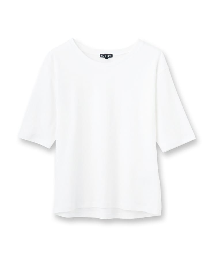 インディヴィ(INDIVI)の【洗える／2点セット】Tシャツ＆キャミワンピース2