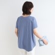 インディヴィ(INDIVI)の【洗える／コットン100％】アシメヘムデザインTシャツ15
