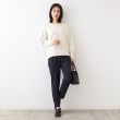 インディヴィ(INDIVI)の春SALE！【コットン＆カシミヤ／洗える】スウェットライクニット20