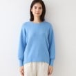 インディヴィ(INDIVI)の春SALE！【コットン＆カシミヤ／洗える】スウェットライクニット22