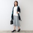 インディヴィ(INDIVI)の春SALE！【コットン混／洗える】ミニケーブル柄ニット4