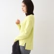 インディヴィ(INDIVI)の春SALE！【コットン混／洗える】ミニケーブル柄ニット6