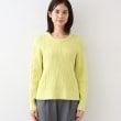 インディヴィ(INDIVI)の春SALE！【コットン混／洗える】ミニケーブル柄ニット14