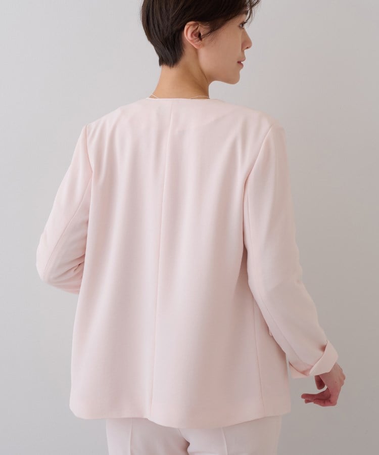 春SALE!【着る日傘/遮熱/UVケア】ノーカラージャケット 春SALE!【着る日傘/遮熱/UVケア】ノーカラージャケット