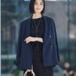 インディヴィ(INDIVI)の春SALE！【着る日傘/遮熱/UVケア】ダブルジャケット34