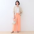 インディヴィ(INDIVI)の春SALE！【洗える】凹凸素材シンプルブルゾン8