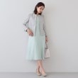 インディヴィ(INDIVI)の春SALE！【着る日傘/遮熱/UVケア】フィット＆フレアワンピース8