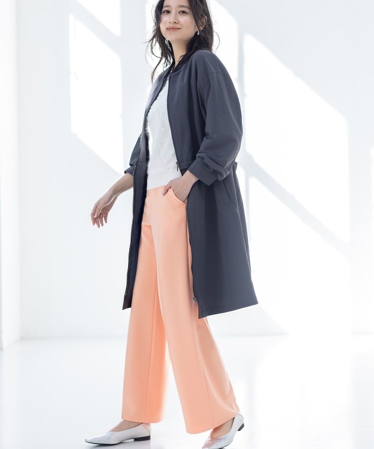 春SALE!【復活!褒められパンツ】ストレッチ ワイドパンツ 春SALE!【復活!褒められパンツ】ストレッチ ワイドパンツ