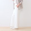 インディヴィ(INDIVI)の春SALE！【復活！褒められパンツ】ストレッチ ワイドパンツ2