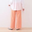 インディヴィ(INDIVI)の春SALE！【復活！褒められパンツ】ストレッチ ワイドパンツ11