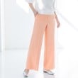 インディヴィ(INDIVI)の春SALE！【復活！褒められパンツ】ストレッチ ワイドパンツ オレンジ(066)