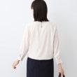 インディヴィ(INDIVI)の春SALE！【洗える／UVケア】ピンタックブラウス7