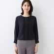 インディヴィ(INDIVI)の春SALE！【洗える／UVケア】ピンタックブラウス18