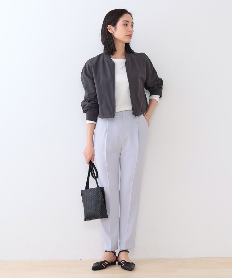 インディヴィ(INDIVI)の春SALE！【撥水／UVケア／2WAY】ショート＆ロング ブルゾンコート6