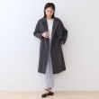 インディヴィ(INDIVI)の春SALE！【撥水／UVケア／軽量】トレンチ風ロングコート4