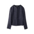 インディヴィ(INDIVI)の春SALE！【洗える】ストレッチツィードジャケット1