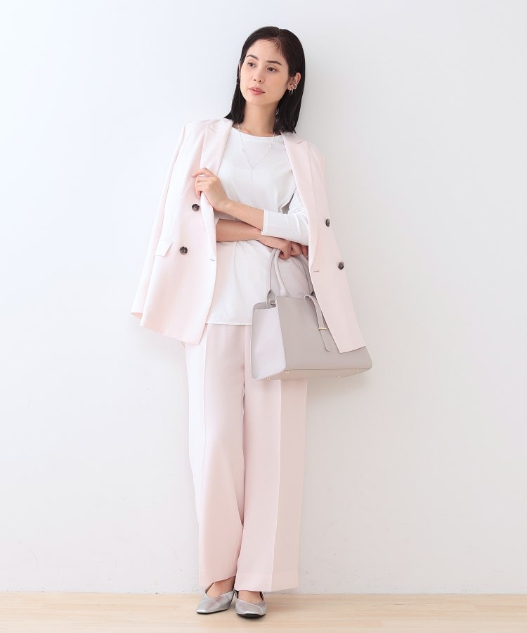 キレイめ】ベーシックロングTシャツ(カットソー) | INDIVI キレイめ】ベーシックロングTシャツ(カットソー) | INDIVI