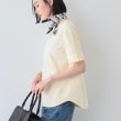 インディヴィ(INDIVI)の【洗える】シンプルきれいめ無地Tシャツ10
