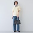 インディヴィ(INDIVI)の【洗える】シンプルきれいめ無地Tシャツ12
