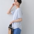 インディヴィ(INDIVI)の【洗える】シンプルきれいめ無地Tシャツ15