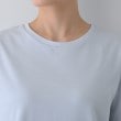 インディヴィ(INDIVI)の【洗える】シンプルきれいめ無地Tシャツ21