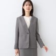 インディヴィ(INDIVI)の春SALE！【洗える／スーツ】ノーカラージャケット25