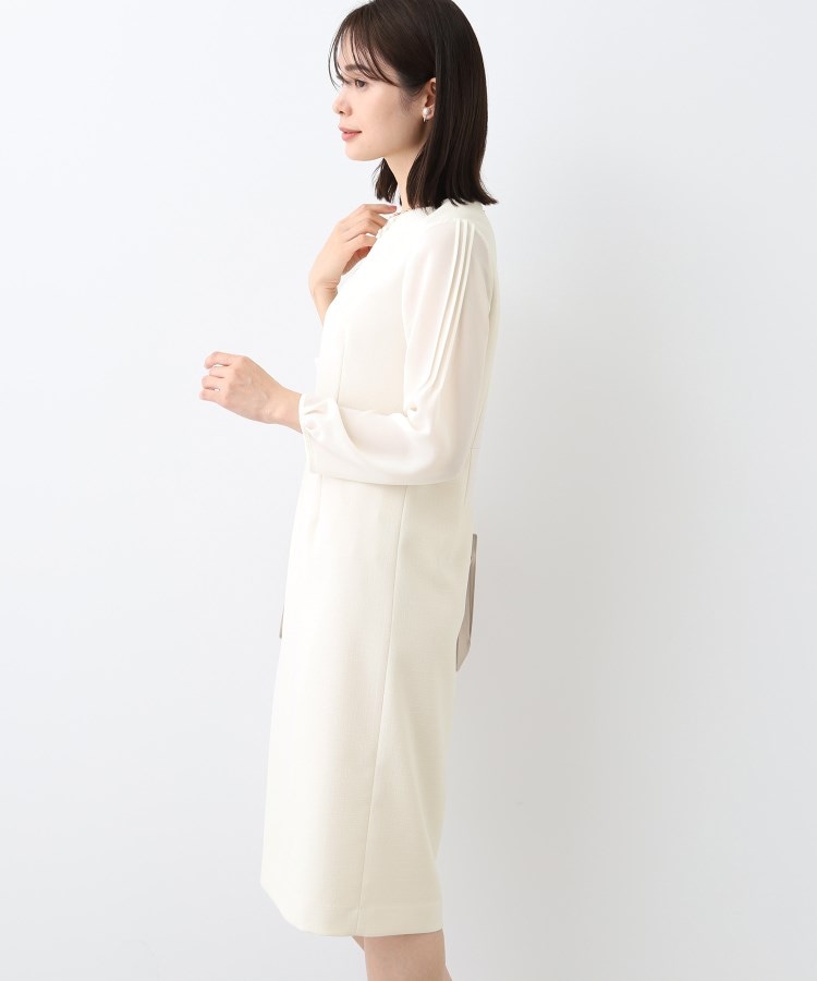 春SALE!【洗える/スーツ】ストレートラインワンピース(マキシ 春SALE!【洗える/スーツ】ストレートラインワンピース(マキシ