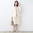 インディヴィ(INDIVI)の春SALE！【洗える／スーツ】ストレートラインスカート4