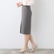 インディヴィ(INDIVI)の春SALE！【洗える／スーツ】ストレートラインスカート6