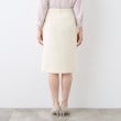 インディヴィ(INDIVI)の春SALE！【洗える／スーツ】ストレートラインスカート16