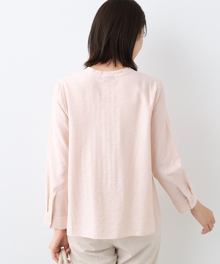 インディヴィ(INDIVI)の春SALE！【洗える】ストライプドビー ボウタイブラウス12