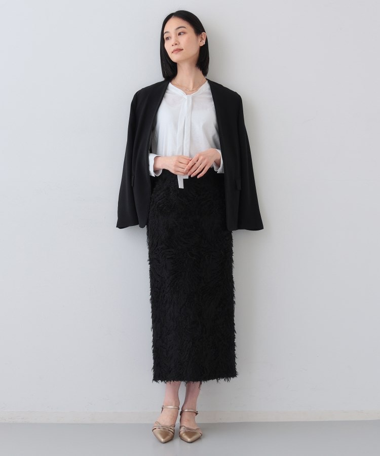 SHIPS any: WONDERSHAPE(R) 4WAY ストレッチ ショート ブルゾン