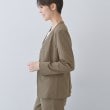 インディヴィ(INDIVI)の【洗える／夏スーツ】ミニ千鳥柄ノーカラージャケット10