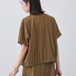インディヴィ(INDIVI)の春SALE！【通気性◎撥水／接触冷感／UVケア】フレンチスリーブ ブラウスライクジャケット7