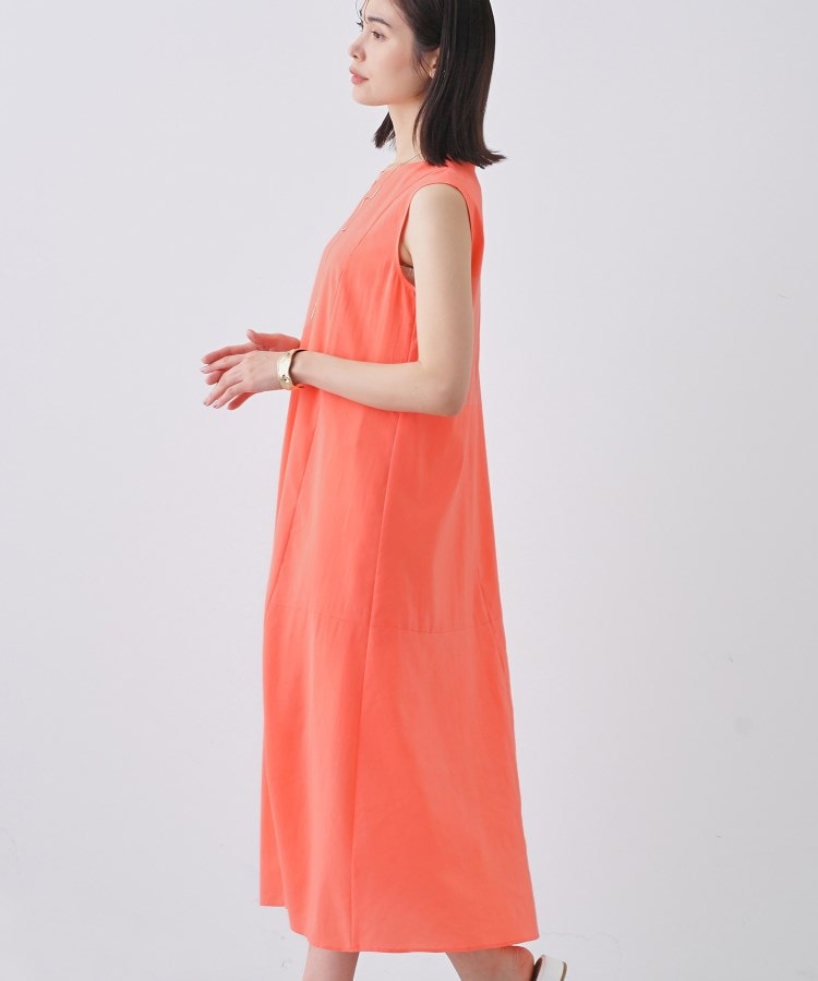 インディヴィ(INDIVI)の春SALE！【通気性◎撥水／接触冷感／UVケア】フレアワンピース6
