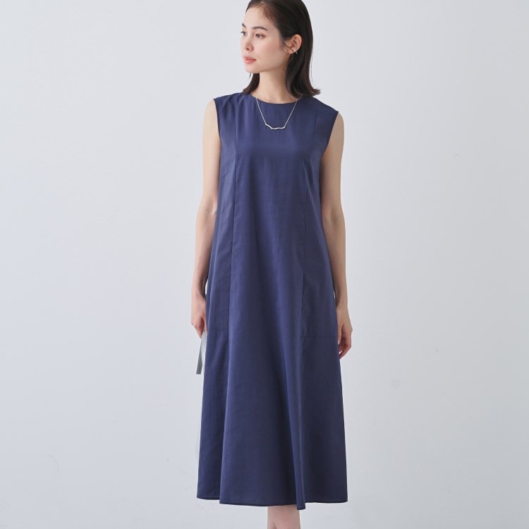 インディヴィ(INDIVI)の春SALE！【通気性◎撥水／接触冷感／UVケア】フレアワンピース