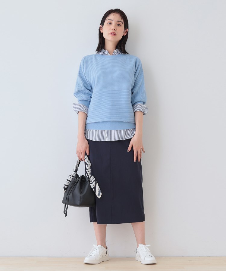 インディヴィ(INDIVI)の春SALE！【洗える／SETUP可能／UVケア】ストレートラインスカート16