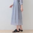 インディヴィ(INDIVI)の新色登場！【洗える／エアリー素材】巻き風ロングスカート41