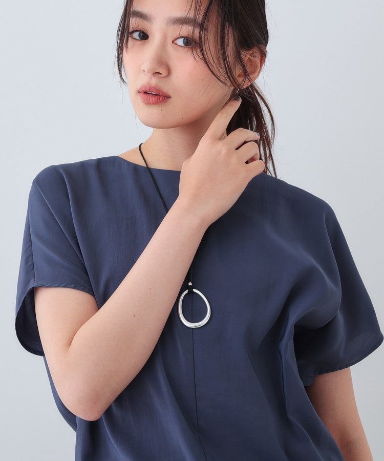 インディヴィ(INDIVI)の春SALE！【通気性◎撥水／接触冷感／UVケア】ドルマンスリーブブラウス14
