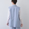 インディヴィ(INDIVI)の春SALE！【洗える／SETUP可能】リネンライクダブルジレジャケット7
