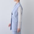 インディヴィ(INDIVI)の春SALE！【洗える／SETUP可能】リネンライクダブルジレジャケット11