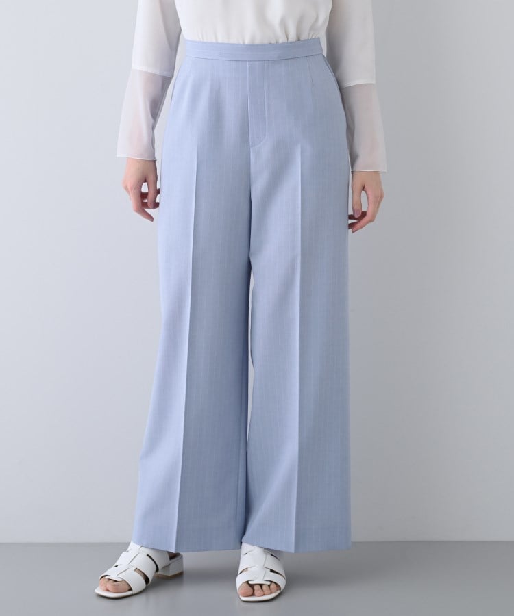 インディヴィ(INDIVI)の春SALE！【洗える／2WAY】リネンライクサロペット22