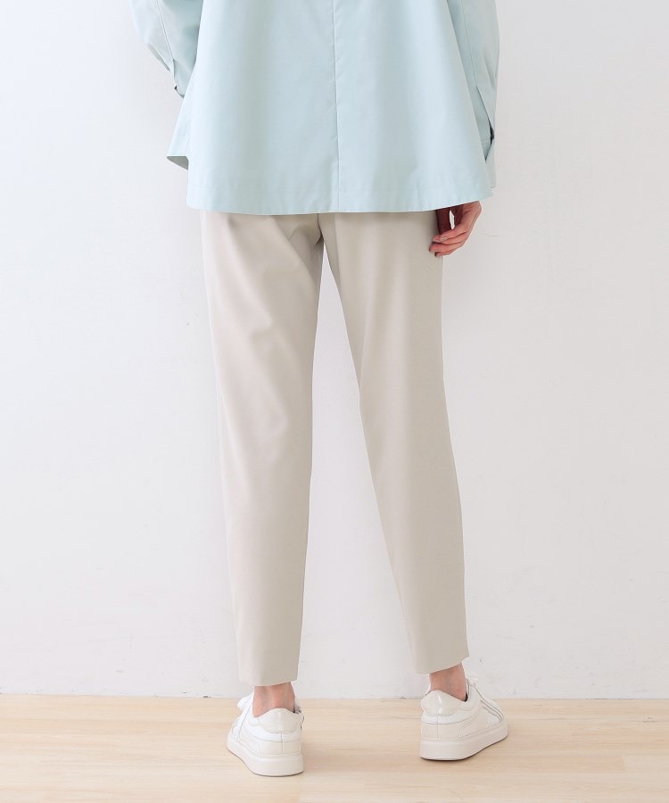 インディヴィ(INDIVI)の春SALE！【褒められパンツ】ストレッチ タックテーパードパンツ11