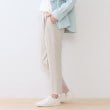 インディヴィ(INDIVI)の春SALE！【褒められパンツ】ストレッチ タックテーパードパンツ10
